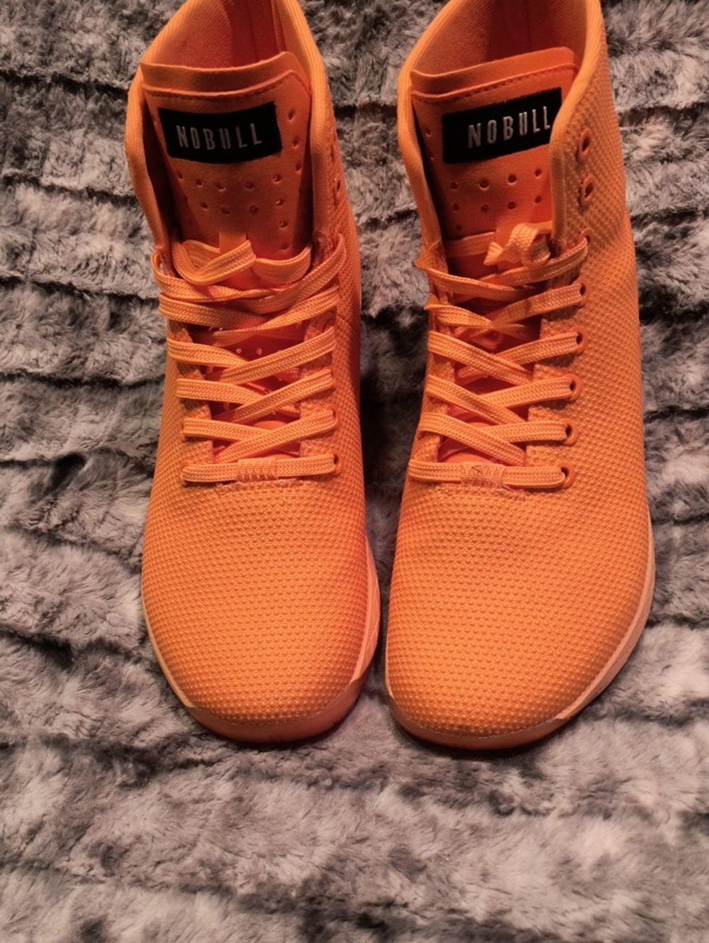 NOBULL Women's Orange Trainer High Top Shoe